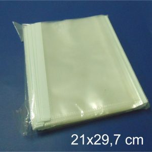 Bolsa Plastica c/ Reforço 21x29,7 cm-0