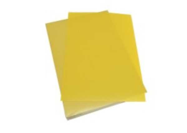 Chapa PP Esp. 0,30 330 x 220 Couro Amarelo -0