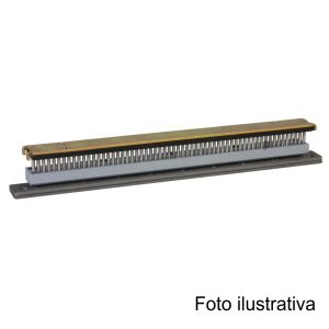 Ferramenta Matriz EX Passo 2x1 Furo Redondo 6,4 mm-0